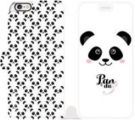 Flipové pouzdro na mobil Apple iPhone 6 / iPhone 6s - M030P Panda Amálka - Kryt na mobil