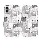 Flip case for Apple iPhone X - M099P Cats - Phone Cover