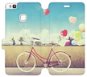 Flip mobile phone case Huawei P9 Lite - M133P Bicycle and balloons - Phone Cover