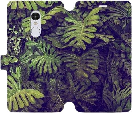 Flip case for Xiaomi Redmi Note 4 Global - V136P Green wall of leaves - Phone Cover - Main image