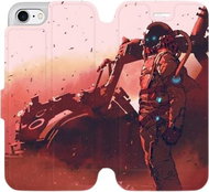 Flip mobile case for Apple iPhone 8 - MA09S Explorer with red rover - Phone Cover