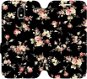 Kryt na mobil Flipové puzdro na mobil Samsung Galaxy J5 2017 – VD02S Kvety na čiernej - Kryt na mobil