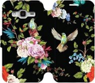 Flip case for Samsung Galaxy J3 2016 - VD09S Birds and flowers - Phone Cover
