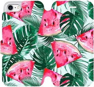 Flip case for Apple iPhone 8 - MC08S Melon and leaves - Phone Cover