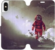 Flip mobile phone case Apple iPhone X - MA07S Dude in a spacesuit - Phone Cover