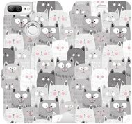 Phone Cover Flip case for Honor 9 Lite - M099P Cats - Kryt na mobil