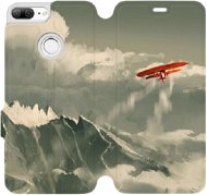 Flip case for Honor 9 Lite - MA03P Orange plane in the mountains - Phone Cover