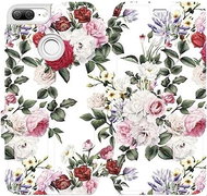 Flip case for Honor 9 Lite - MD01S Rose on white - Phone Cover
