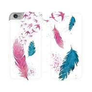 Flip mobile case for Apple iPhone 6 / iPhone 6s - MR08S Feather - Phone Cover