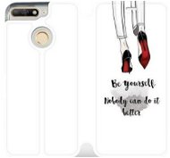 Flip mobile phone case Huawei Y6 Prime 2018 - M046P Be yourself - Phone Cover