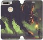 Flip mobile phone case Huawei Y6 Prime 2018 - VA08P Monster and boy with a torch - Phone Cover
