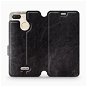 Flip case for Xiaomi Redmi 6 in Black&Gray with grey interior - Phone Cover