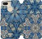 Flip case for Xiaomi Redmi 6 - V108P Blue mandala flowers - Phone Cover
