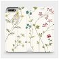 Flip case for Honor 7A - MD03S Thin plants with flowers - Phone Cover