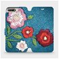 Flip case for Honor 7A - MD05P Denim flowers - Phone Cover