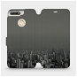 Flip case for Honor 7A - V063P City in grey - Phone Cover