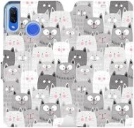 Flipové puzdro na mobil Huawei Nova 3 – M099P Mačičky - Kryt na mobil