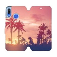 Flip mobile phone case Huawei Nova 3 - M134P Palms and pink sky - Phone Cover
