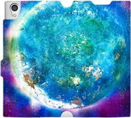 Flip case for Sony Xperia L1 - MF05P Blue planet - Phone Cover
