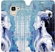 Flip case for Samsung Galaxy J6 2018 - MF07S Painting ladies - Phone Cover