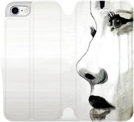 Flip case for Apple iPhone 7 - MF08S Face of a girl - Phone Cover