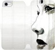 Flip case for Apple iPhone 8 - MF08S Face of a girl - Phone Cover