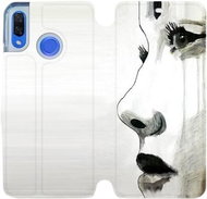 Flip mobile phone case Huawei Nova 3 - MF08S Face of a girl - Phone Cover