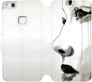 Flip mobile phone case Huawei P10 Lite - MF08S Face of a girl - Phone Cover