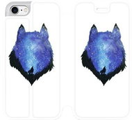 Flip case for Apple iPhone 8 - MF10P Space Wolf - Phone Cover