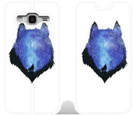 Flip case for Samsung Galaxy J3 2016 - MF10P Space Wolf - Phone Cover