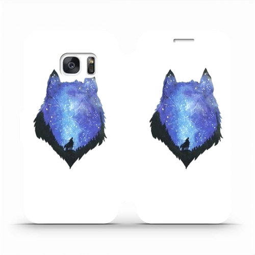 Flip case for Samsung Galaxy S7 - MF10P Space Wolf - Phone Cover - Main image