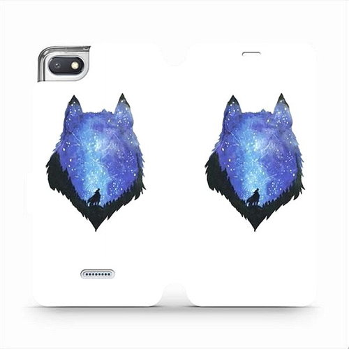 Flip case for Xiaomi Redmi 6A - MF10P Space Wolf - Phone Cover - Main image