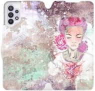 Flip mobile phone case Samsung Galaxy S8 - MF15S Lady with pink hair - Phone Cover