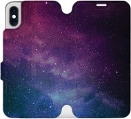 Flip mobile case for Apple iPhone XS - V147P Nebula - Phone Cover
