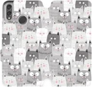 Flip case for Honor 8X - M099P Cats - Phone Cover