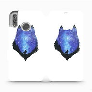 Flip case for Honor 8X - MF10P Space Wolf - Phone Cover