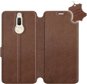 Flip mobile phone case Huawei Mate 10 Lite - Brown - Leather - Brown Leather - Phone Cover