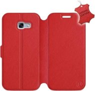 Flip case for Samsung Galaxy A5 2017 - Red - leather - Red Leather - Phone Cover