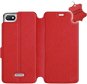 Flip case for Xiaomi Redmi 6A - Red - leather - Red Leather - Phone Cover