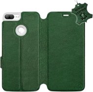 Flip case for Honor 9 Lite - Green - Leather - Green Leather - Phone Cover