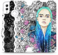 Flip case for Honor 10 Lite - MF16S Girl with blue-green hair - Phone Cover