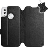 Flip case for Honor 10 Lite - Black - Leather - Black Leather - Phone Cover