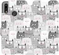 Flipové puzdro na mobil Huawei P Smart 2019 – M099P Mačičky - Kryt na mobil