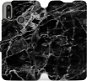 Phone Cover Flip mobile phone case Huawei P Smart 2019 - V056P Black marble - Kryt na mobil