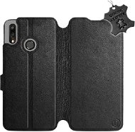 Flip mobile phone case Huawei P Smart 2019 - Black - Leather - Black Leather - Phone Cover