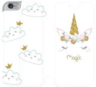 Flip case for Apple iPhone 6 / iPhone 6s - MH01P Unicorn magic - Phone Cover