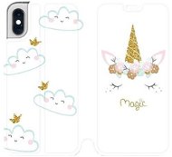 Flip case for Apple iPhone XS - MH01P Unicorn magic - Phone Cover