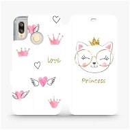 Flipové puzdro na mobil Huawei P20 Lite – MH03S Mačička princess - Kryt na mobil