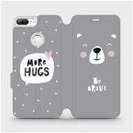 Flip case for Honor 9 Lite - MH06P Be brave - more hugs - Phone Cover