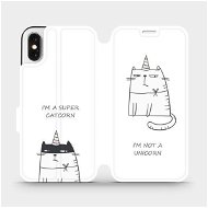 Flip mobile case for Apple iPhone X - MH10P Super catcorn - Phone Cover